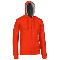 FELPA ATHENA FULL ZIP CON CAPPUCCIO